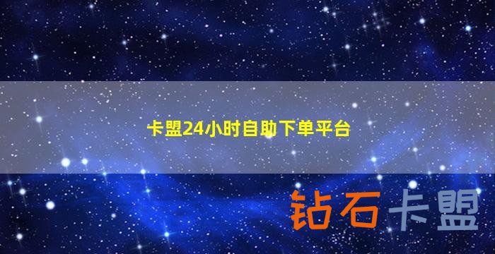 卡盟24小时自助下单平台（支持多国语言）